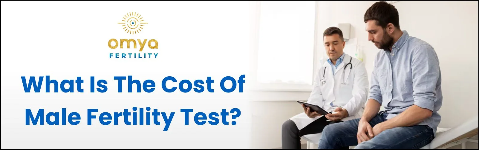 What is the cost of male fertility test?